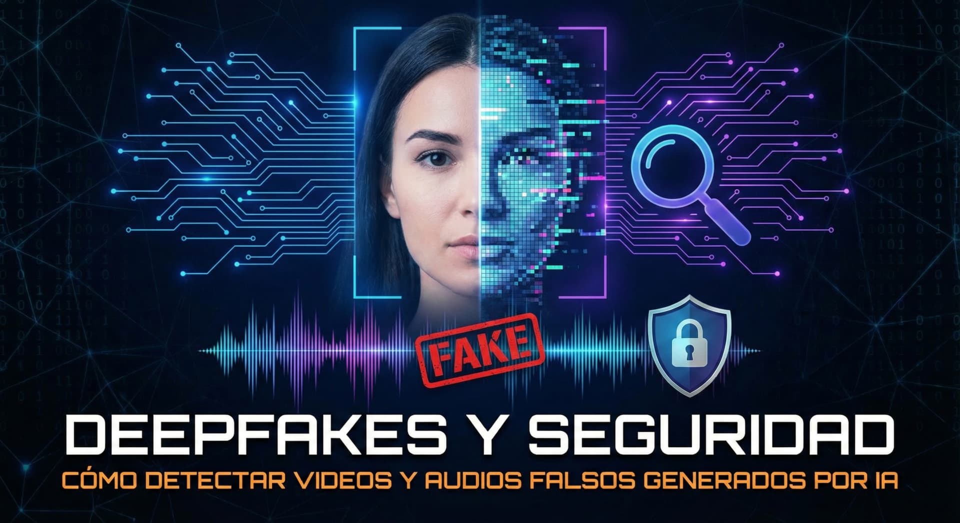 Deepfakes y Seguridad: Cómo Detectar Videos y Audios Falsos Generados por IA