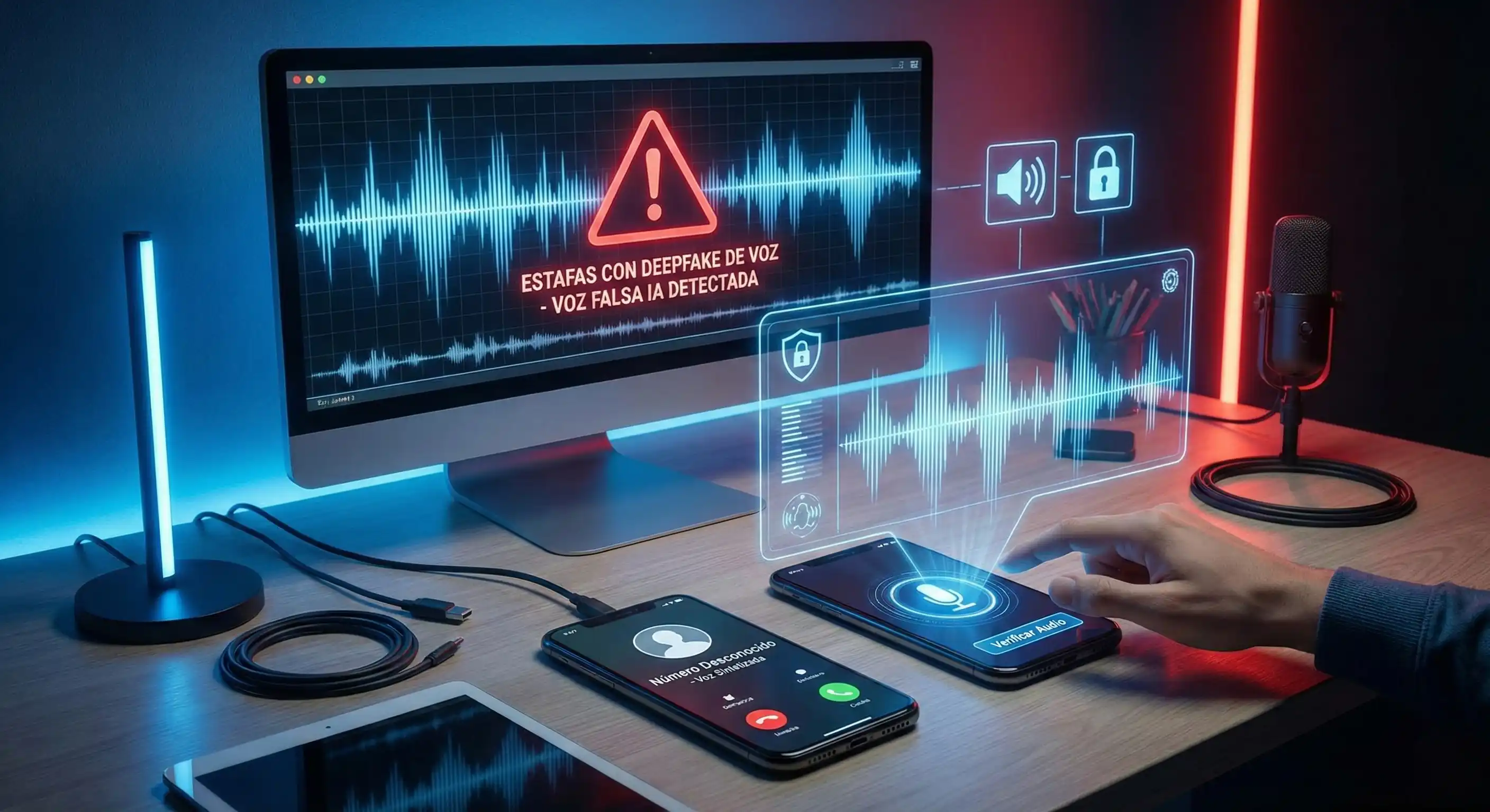 Estafas con Deepfake de Voz: Cómo Detectarlas y Protegerte en Llamadas y Audios