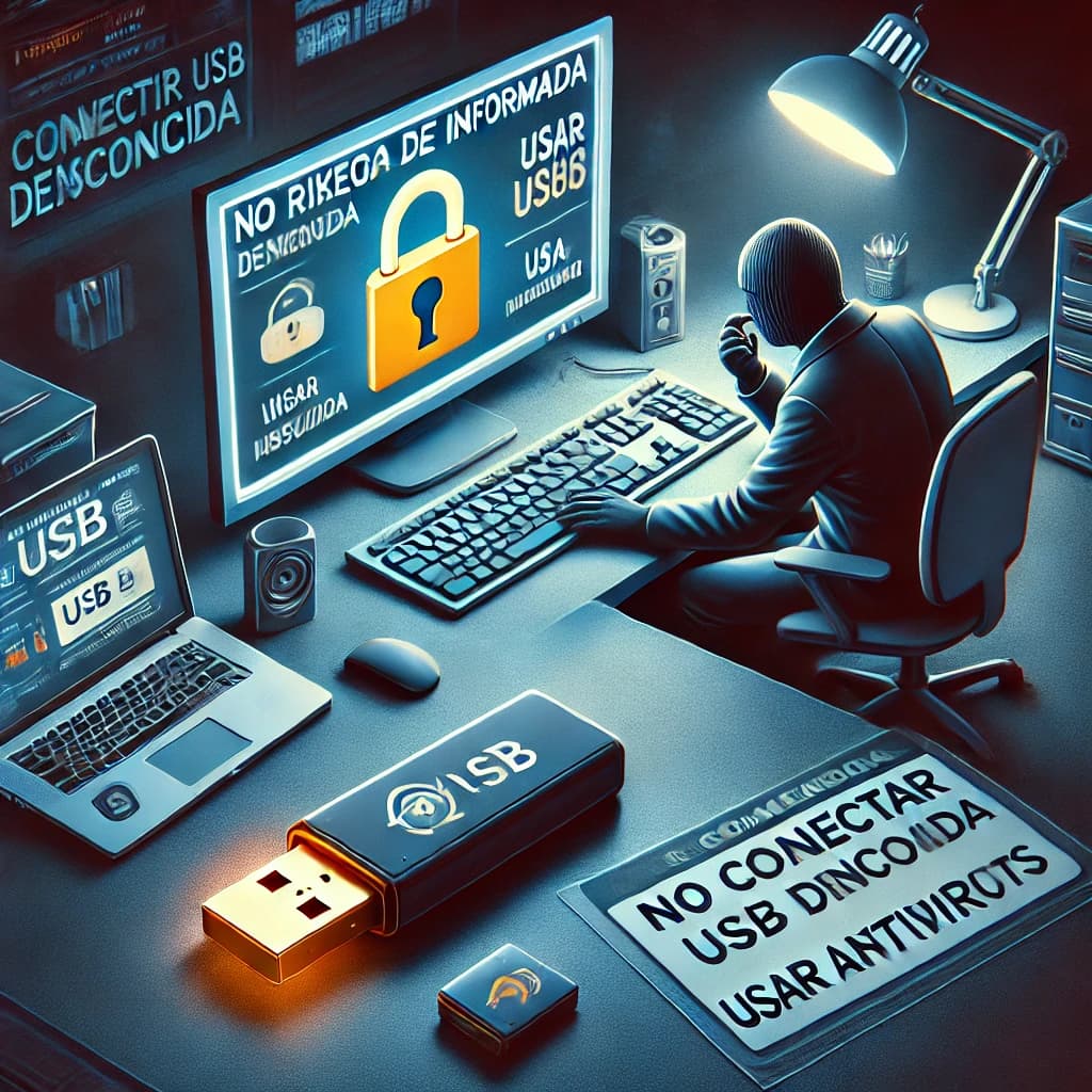 Cómo Evitar el Robo de Información en Unidades USB Usadas en Oficinas