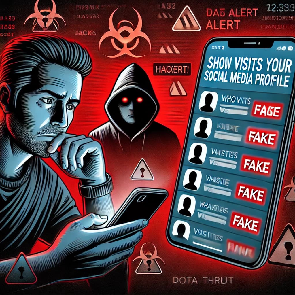 El Peligro de las Aplicaciones que Prometen Mostrar Quién Visita tu Perfil en Redes Sociales