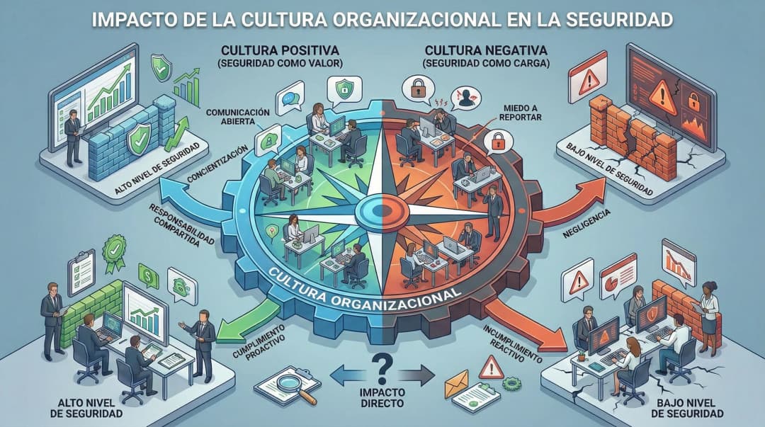 Impacto de la cultura organizacional en la seguridad