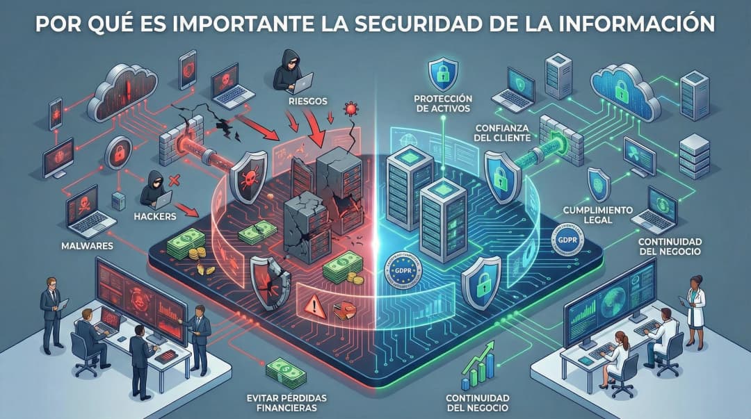 Por qué es importante la seguridad de la información