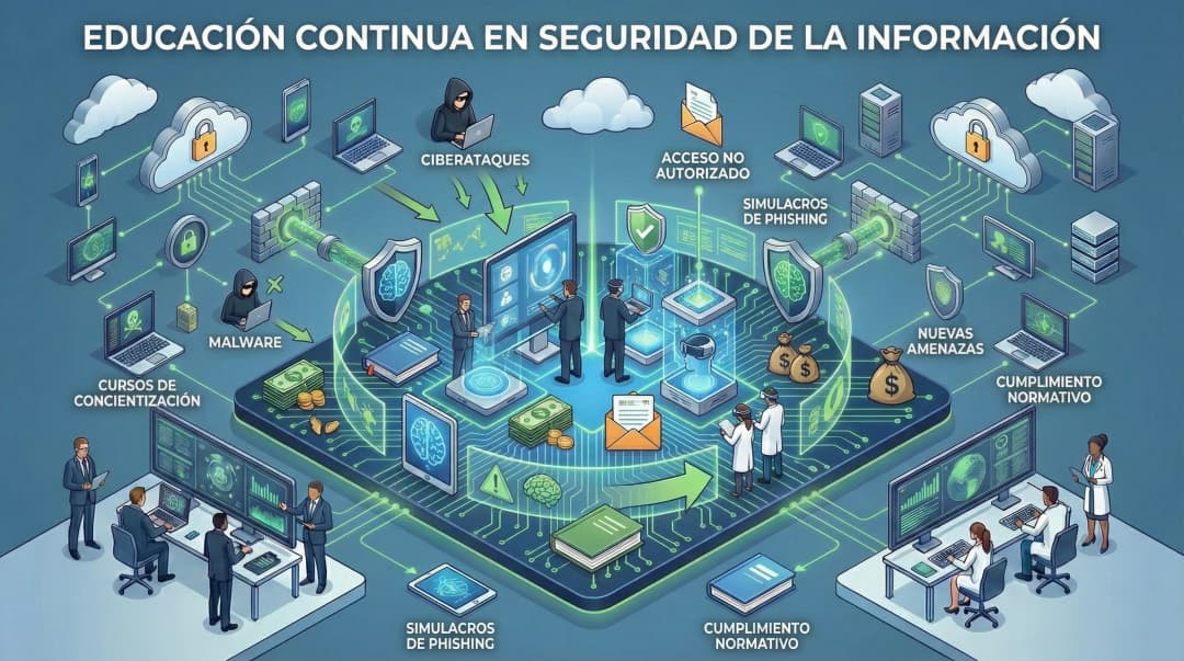 Educación continua en seguridad de la información