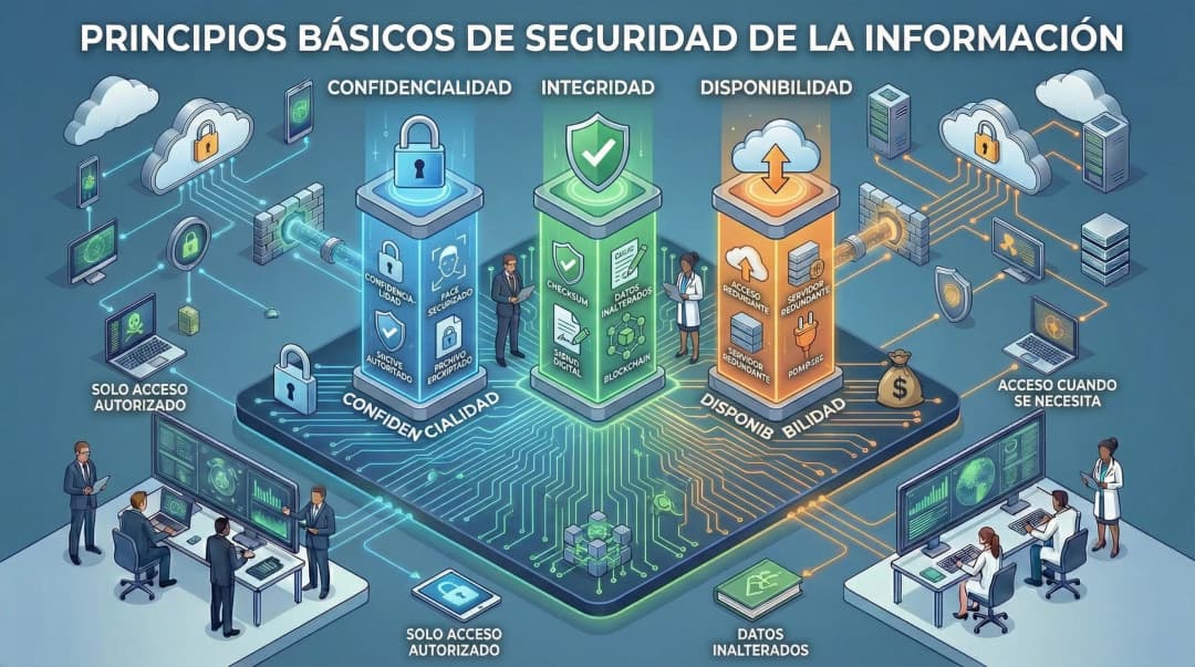 Principios básicos de seguridad de la información