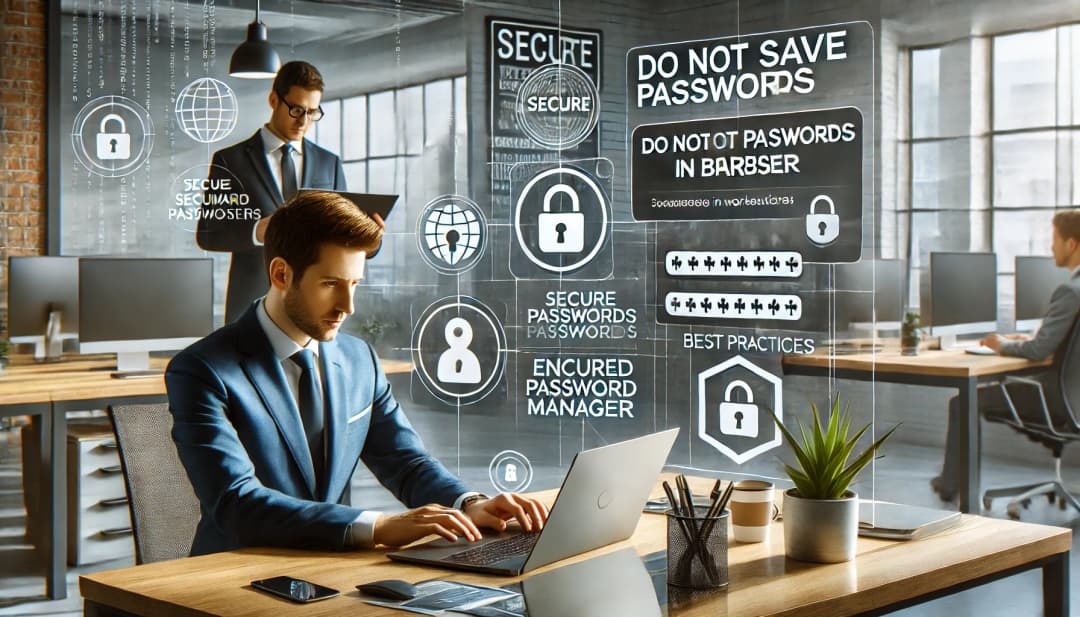La importancia de no almacenar credenciales en navegadores o estaciones de trabajo