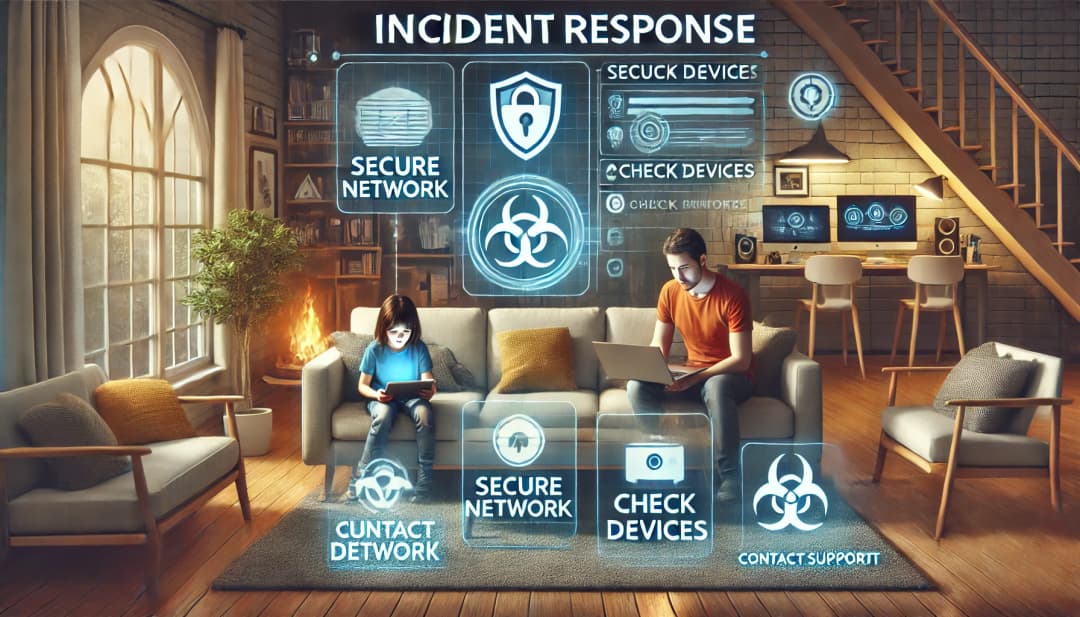 Respuesta a incidentes en el hogar