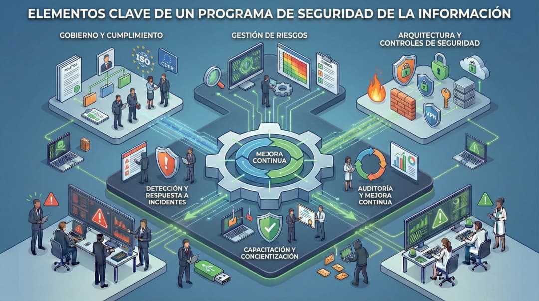 Amenazas comunes a la seguridad de la información