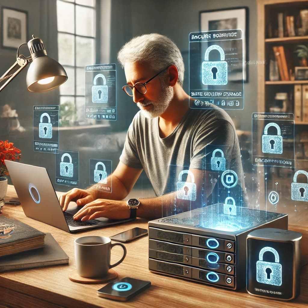 Seguridad en el almacenamiento de datos en el hogar