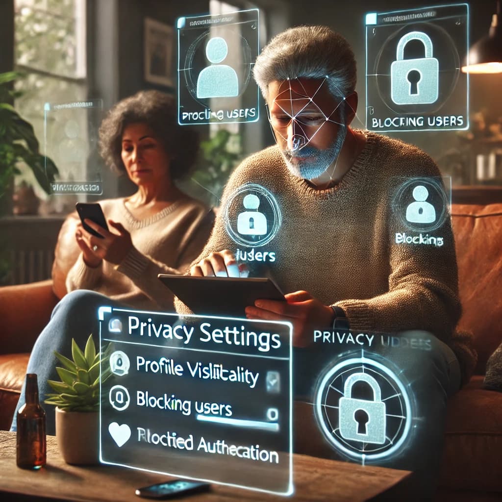 Configuración de privacidad en redes sociales