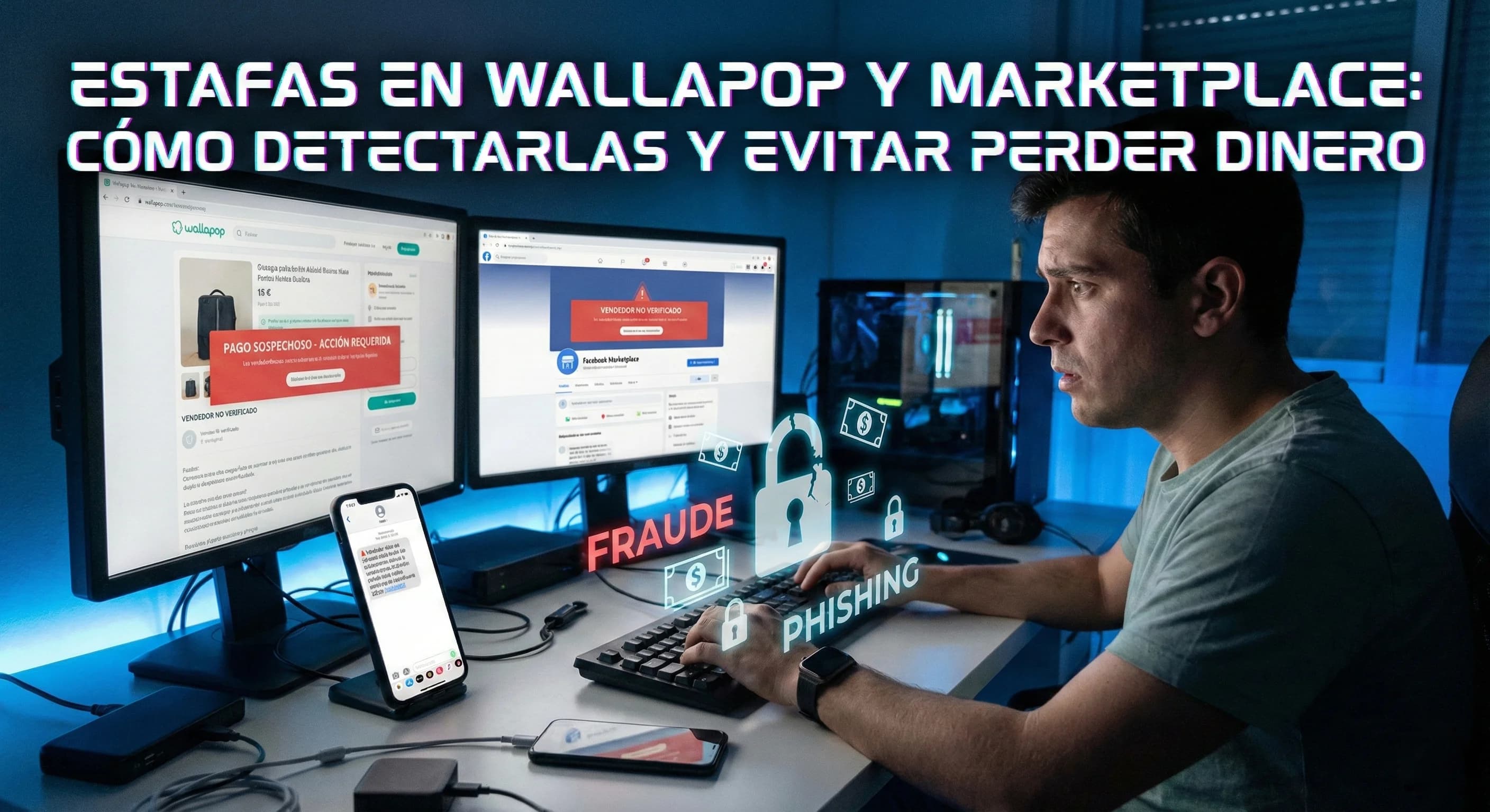 Estafas en Wallapop y Marketplace: Cómo Detectarlas y Evitar Perder Dinero
