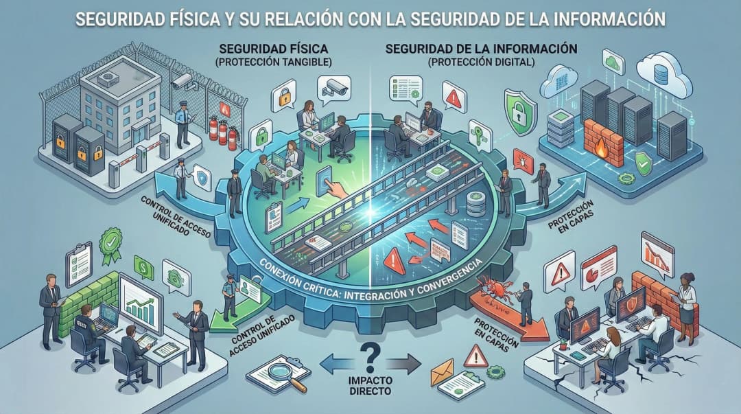 Seguridad física y su relación con la seguridad de la información