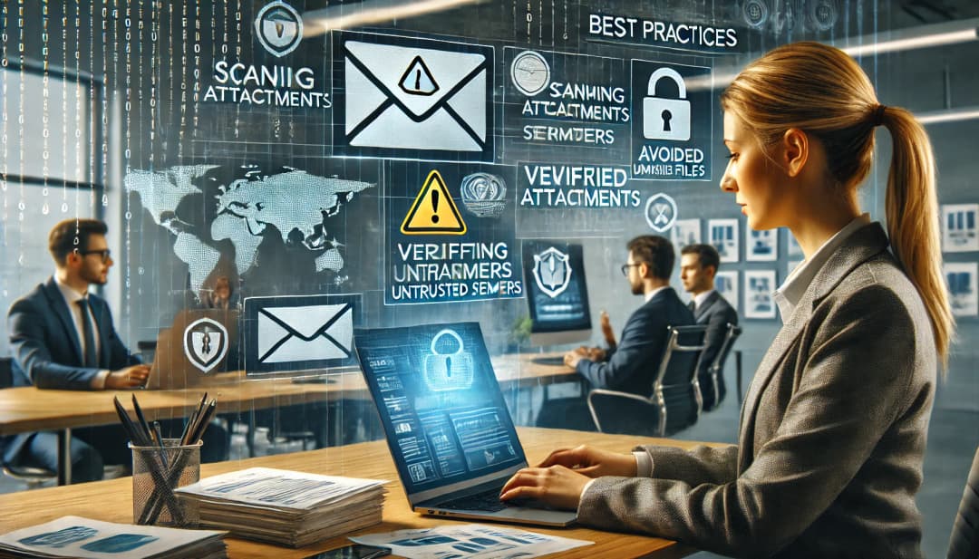 Archivos adjuntos en correos electrónicos: Riesgos y buenas prácticas